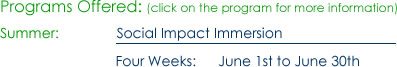 Programs S Africa